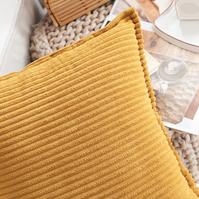 SOGA 45cm Wabi Sabi Arches Mustard Indoor|Outdoor Kavka Throw Pillow • LUZ-FrenchCushion235