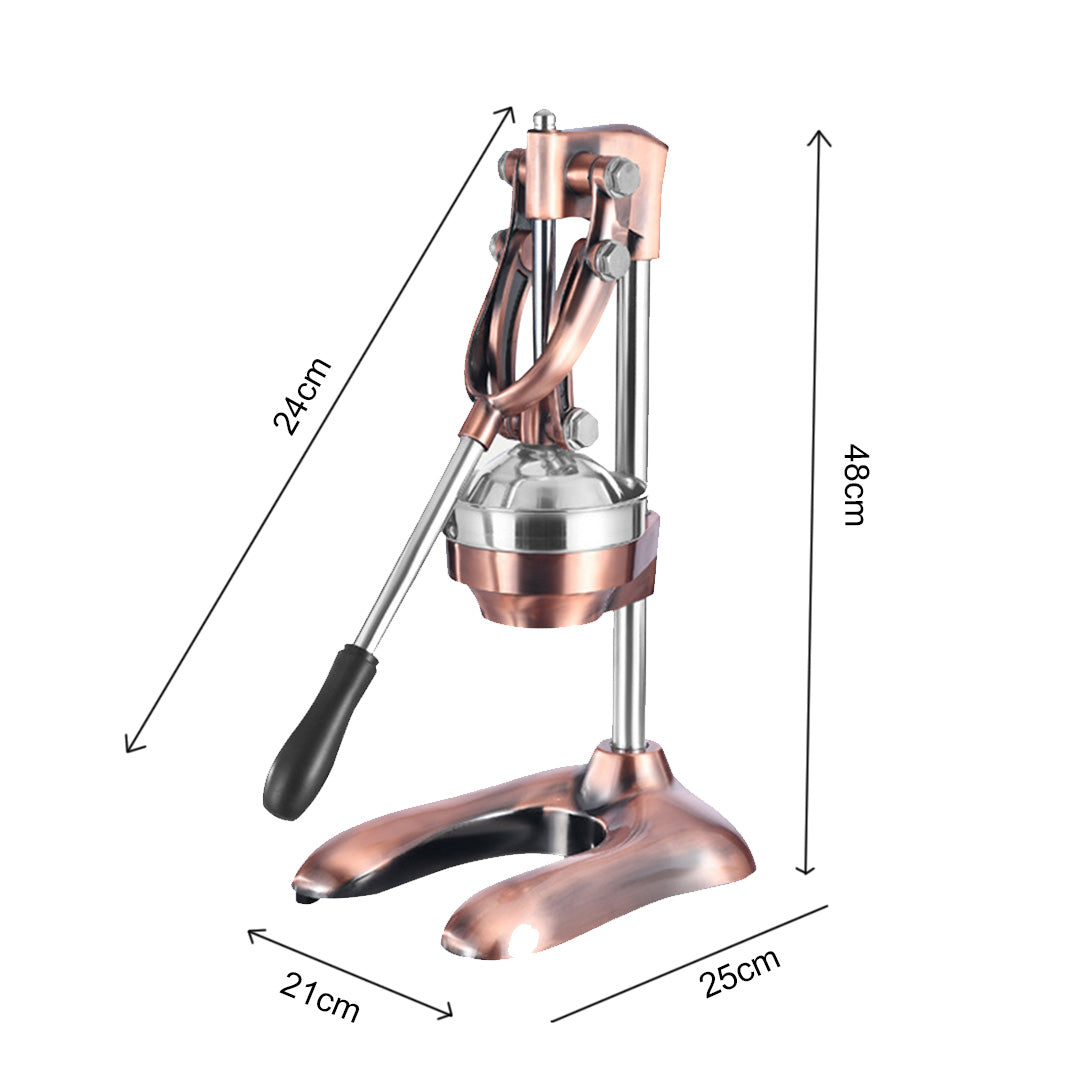 SOGA Stainless Steel Manual Juicer Hand Press Juice Extractor Squeezer Lemon Orange Citrus Gold • LUZ-JuicerStainlessSteel122