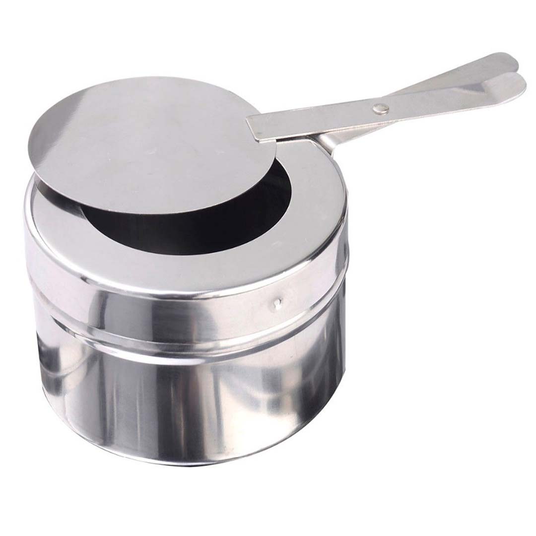 SOGA 2X 6L Stainless Steel Chafing Food Warmer Catering Dish Round Roll Top • LUZ-ChafingDish5638X2