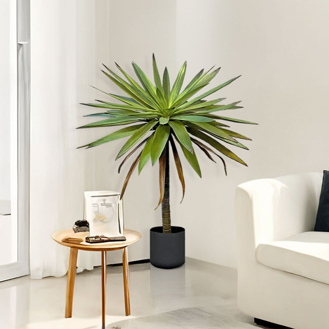 SOGA 2X 90cm Yucca Tree Giant Palm Lily Living Room Artificial Plant Home Accent Decor • LUZ-APlantFHDJL901X2