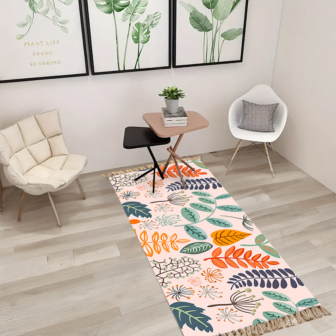 SOGA 90cm Soft cotton woven handmadeArea rugs for living room bedroom, Home Decor • LUZ-CarpetFLSXBB16