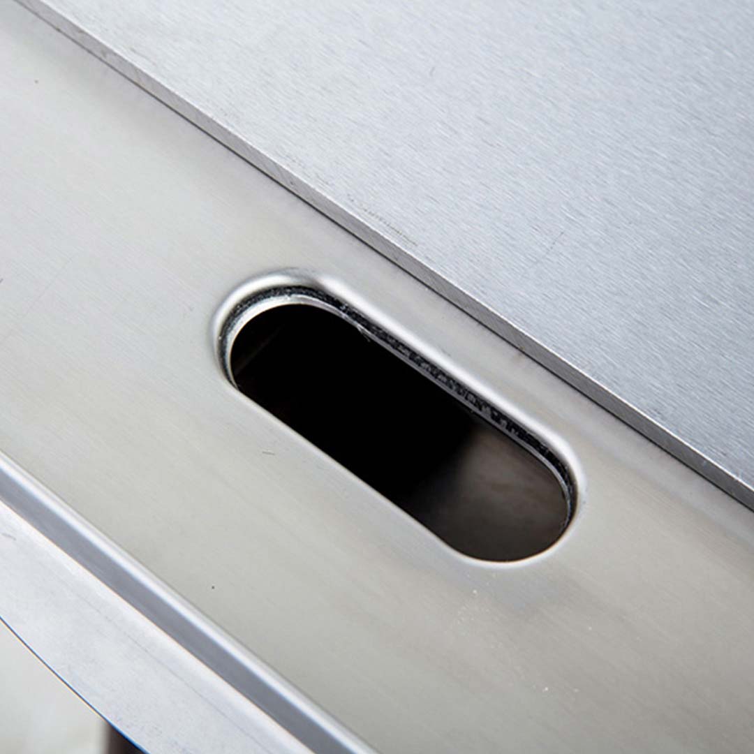 SOGA 2X Electric Stainless Steel Flat Griddle Grill BBQ Hot Plate 2200W • LUZ-Griddle818-10X2