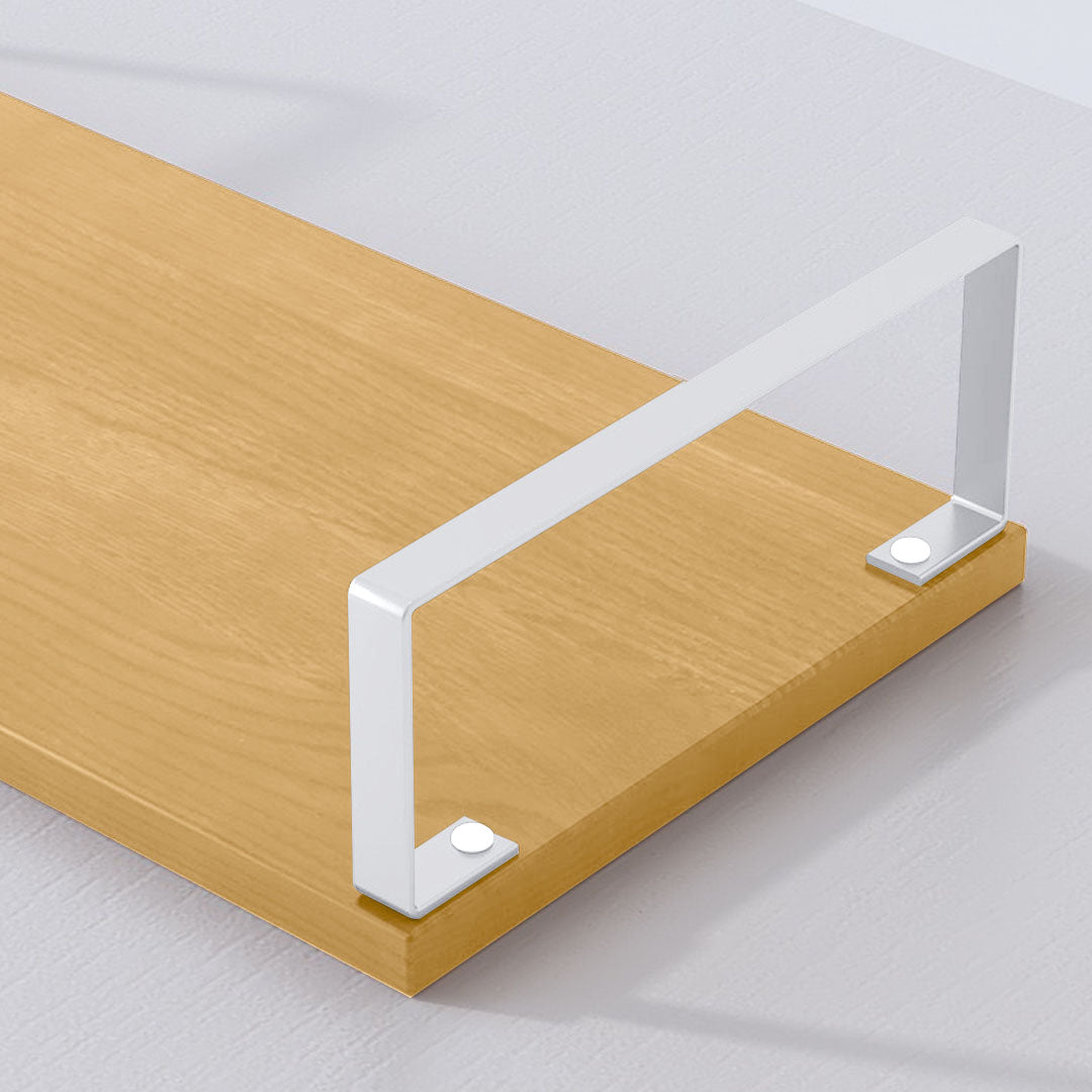 SOGA 2X 40cm Wood Computer Monitor Elevated Stand Desktop Support Station Rack • LUZ-Level003X2