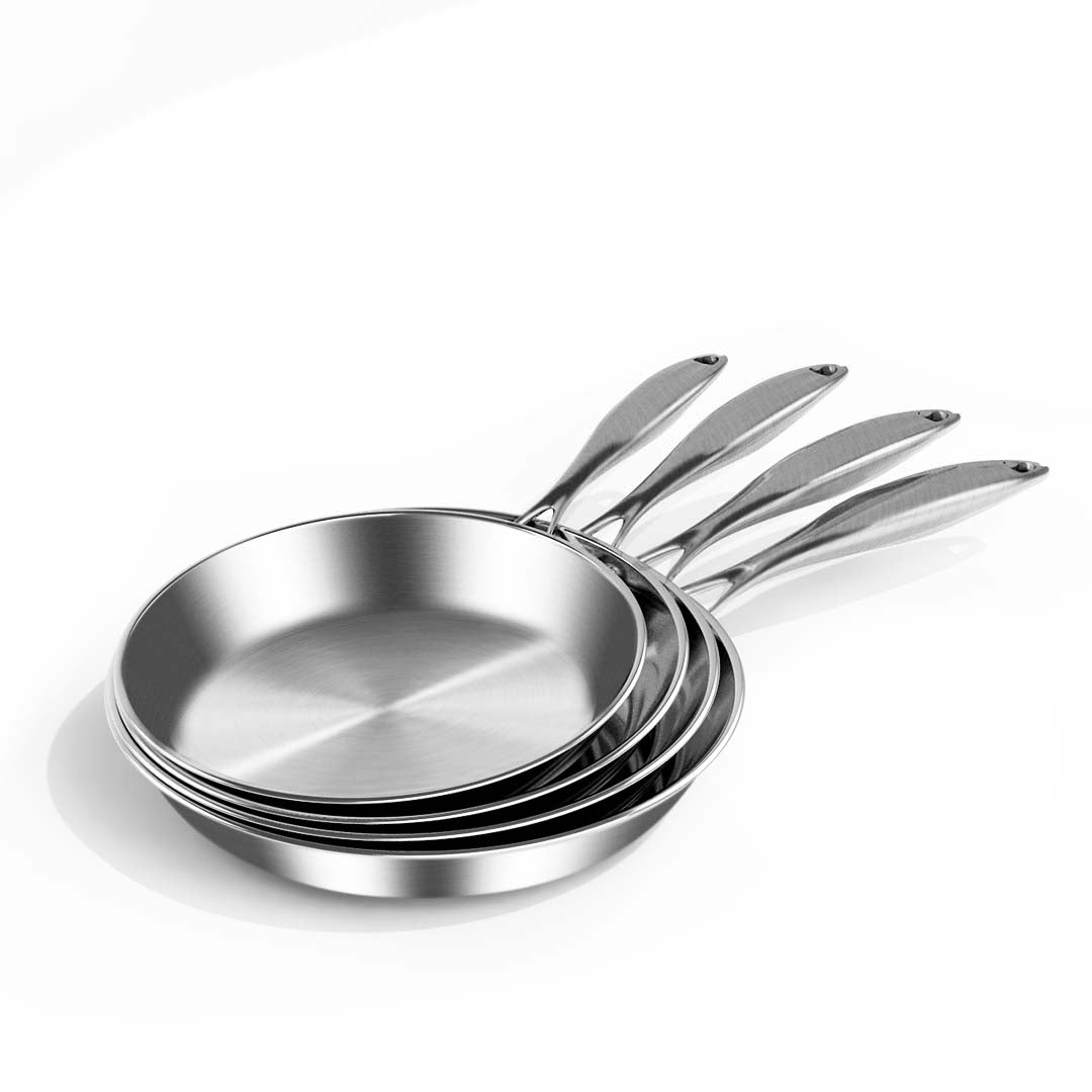 SOGA Electric Smart Induction Cooktop and 30cm Stainless Steel Fry Pan Cooking Frying Pan • LUZ-ECookt-FRY2865