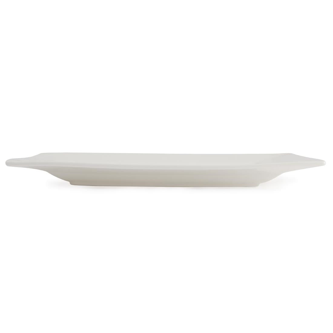 Olympia Lumina Square Plates White 265mm (4 Pack) (265mm. Pack quantity: 4) • PAS-DP965
