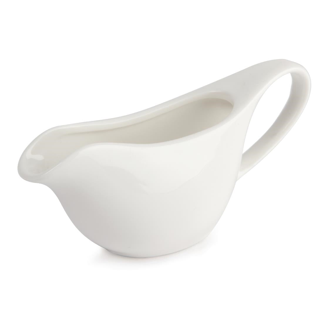 Olympia Lumina Sauce Boat - 95ml 3.2fl oz (6 Pack) (95ml / 4oz | Pack quantity: 6) • PAS-DP895