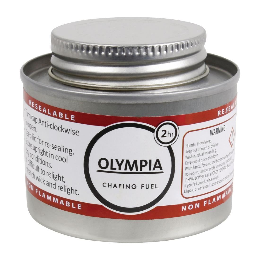 Olympia Liquid Chafing Fuel With Wick 2 Hour (12 Pack) • PAS-CB733