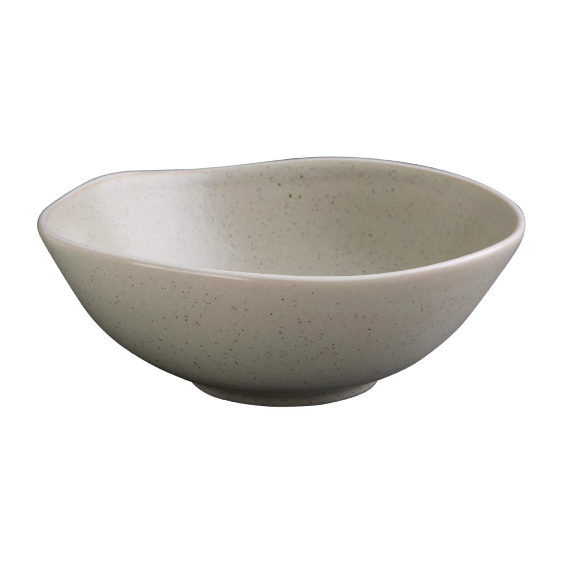 Olympia Chia Sand Deep Bowl - 1250ml 42.2fl oz (6 Pack) (210(Ø)mm | 8 1/4". Pack Quantity: 6) • PAS-DR809