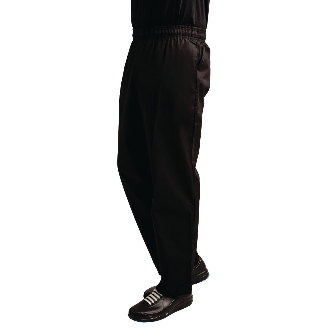 Whites Easyfit Chef Pants Teflon Black XS • PAS-A029T-XS