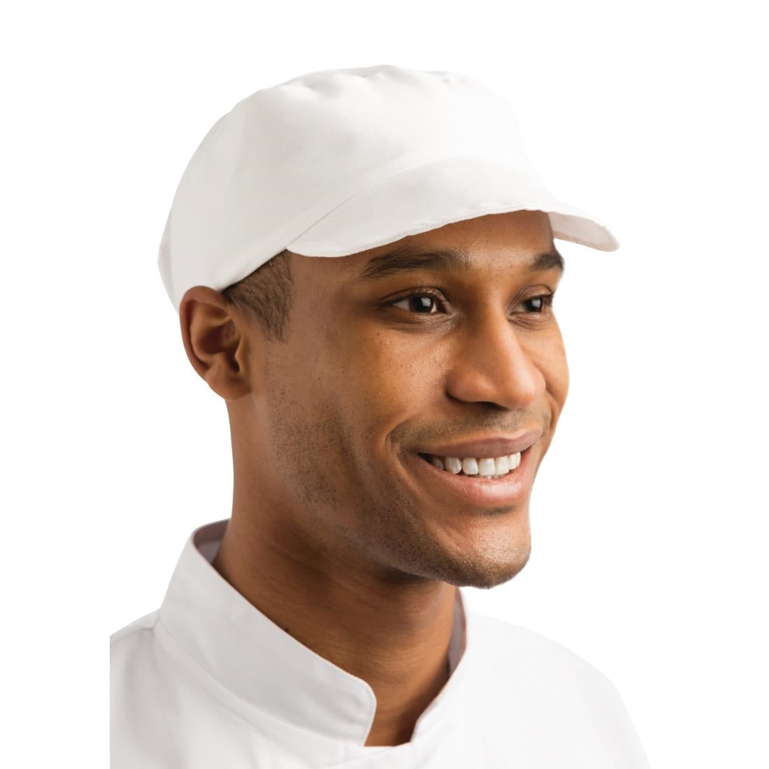 Whites Unisex Bakers Cap White • PAS-A212