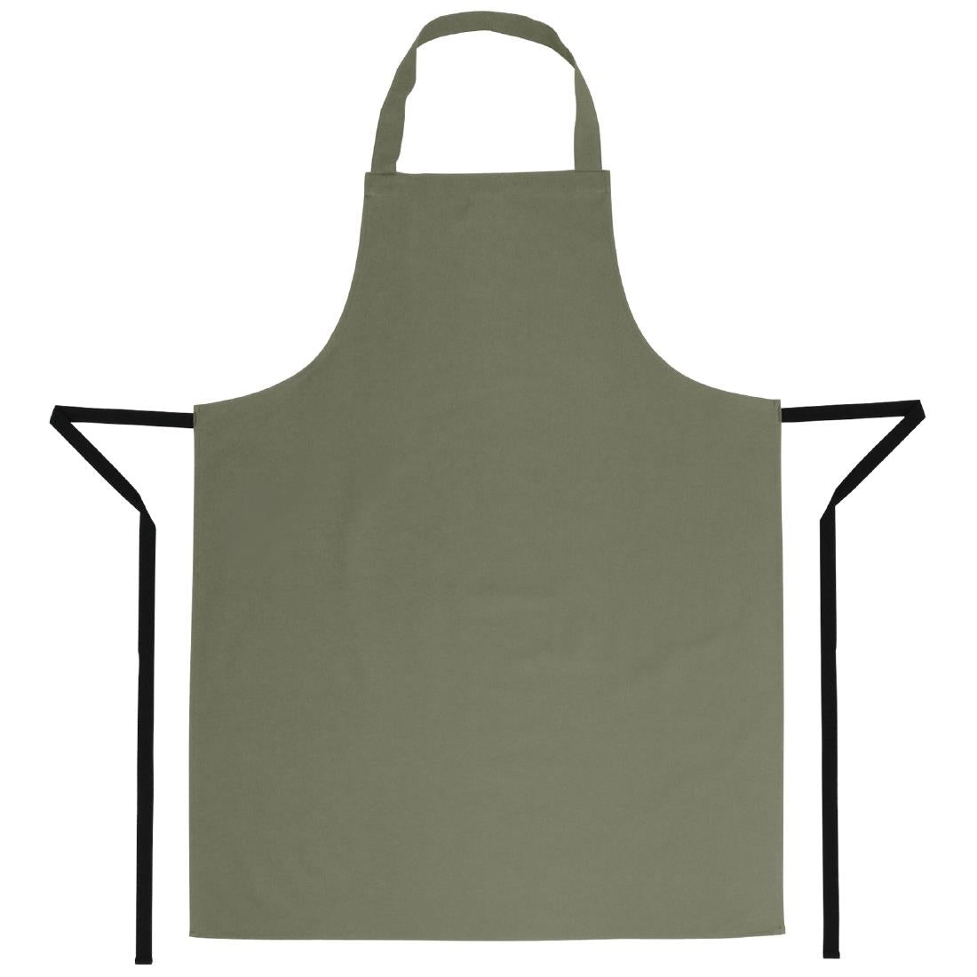 Whites Bib Apron Polycotton Olive • PAS-B427