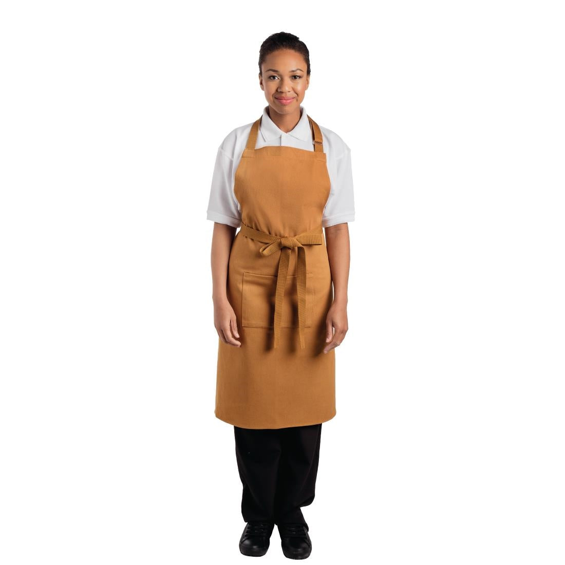 Southside Bib Apron Tan - 700x1000mm • PAS-B983