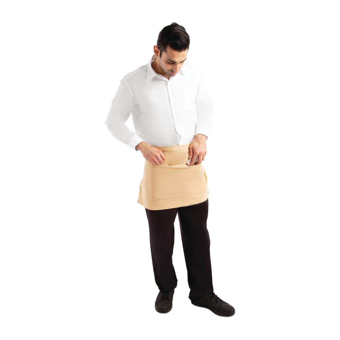 Southside Bistro Apron Khaki Beige - 700 x 430mm • PAS-B996