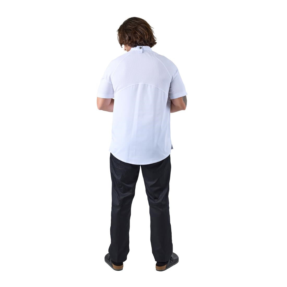 Chef Woks Arcadia Chef Coat White • PAS-P_BA070