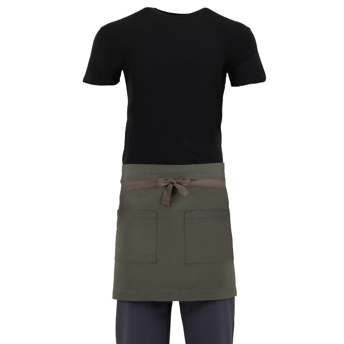 Southside Cotton Canvas Waist Apron Khaki • PAS-BA117