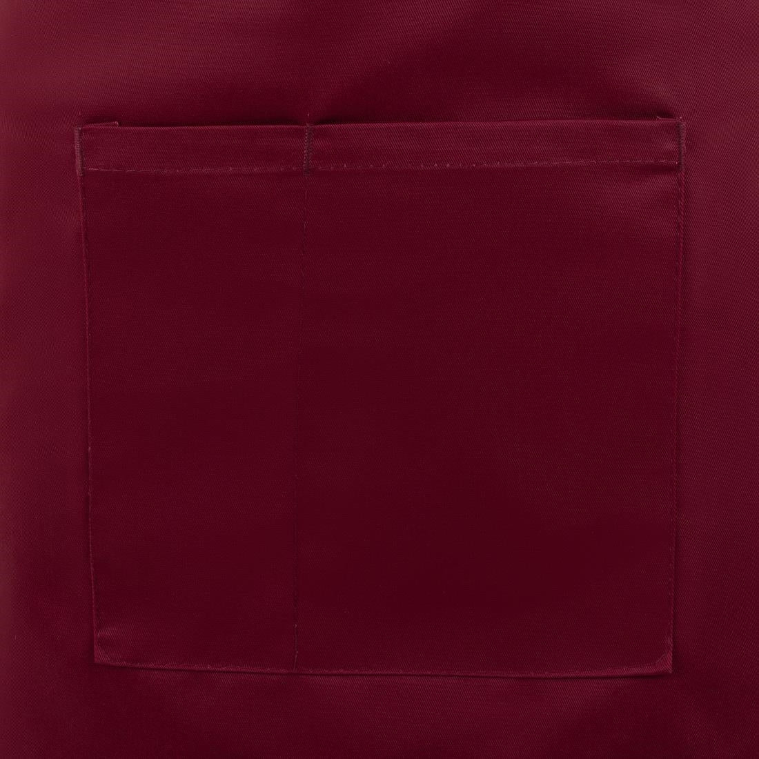 Whites Waist Apron Polycotton Burgundy • PAS-BB177