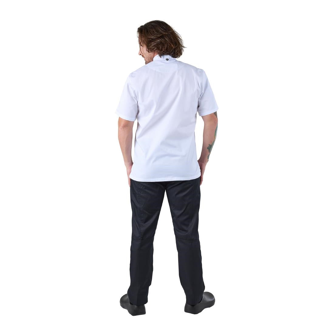 Chef Works Cannes Short Sleeve Chefs Jacket • PAS-P_BB669