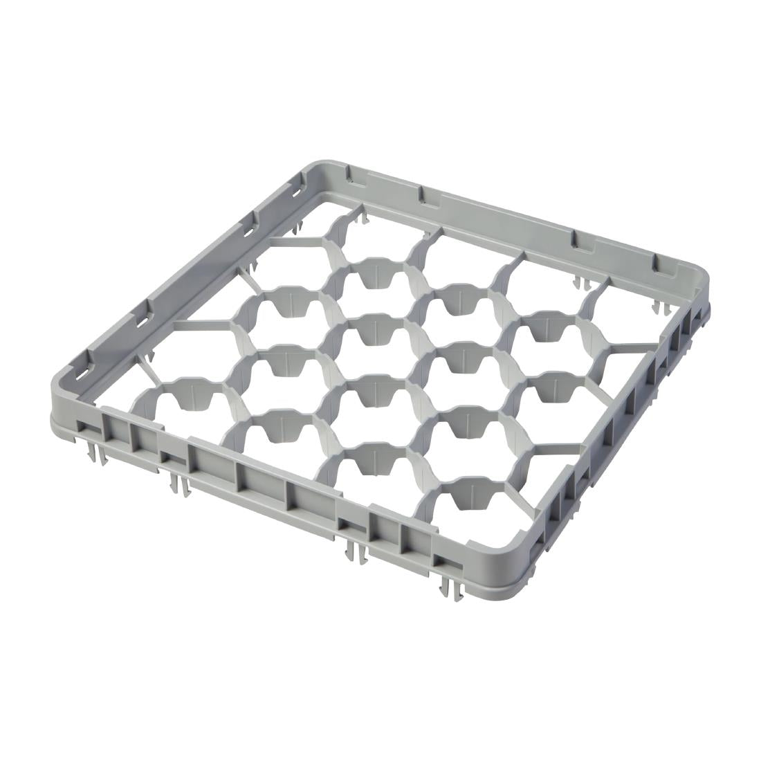 Cambro Camrack 20 Compartment Glassrack Extender - Grey - 41mm • PAS-BW079