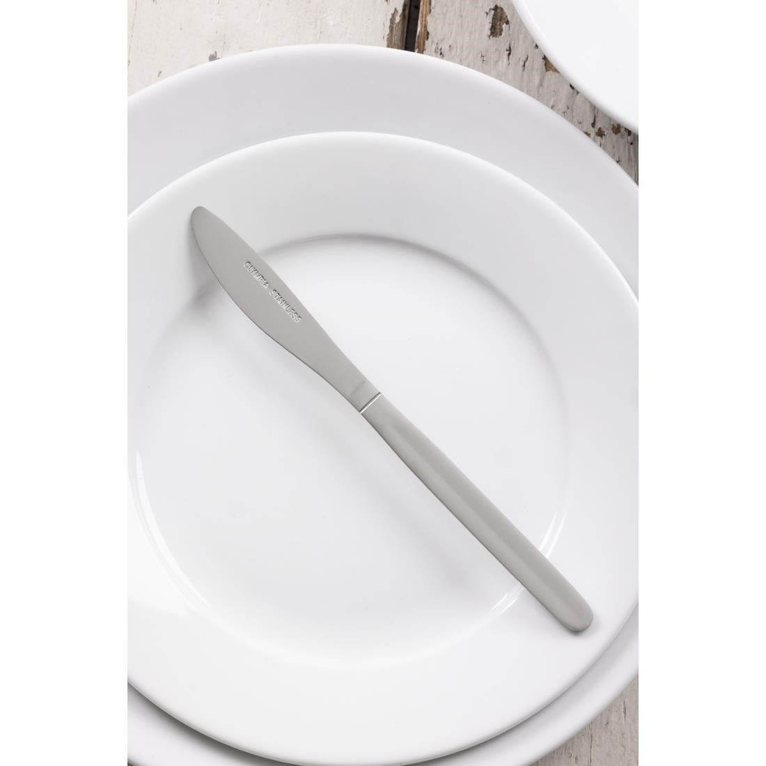 EDLP Olympia Kelso Dessert Knife Stainless Steel (12 Pack) • PAS-C118