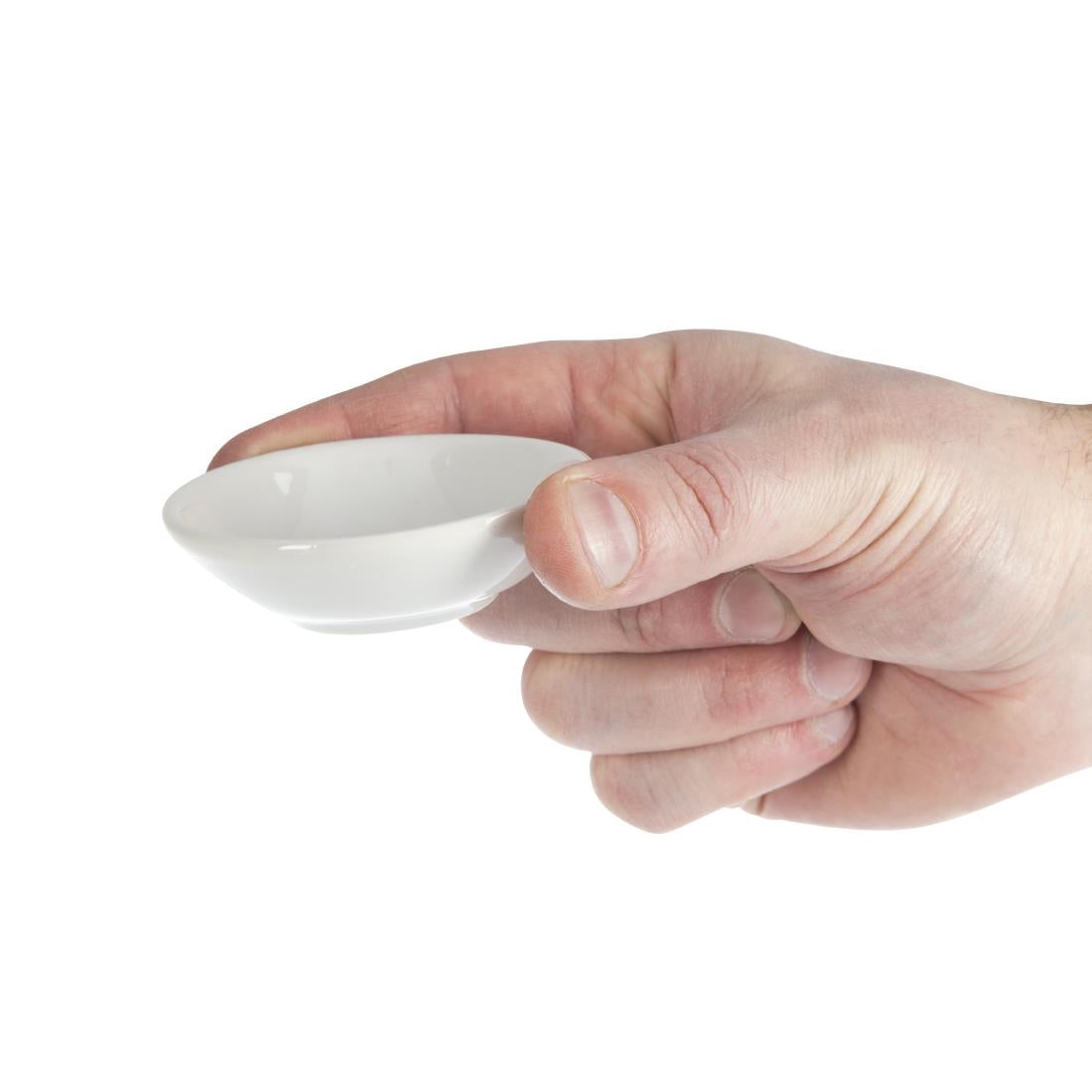Olympia Whiteware Soy Dish - 70mm (12 Pack) (70mm. Pack quantity 12) • PAS-C320