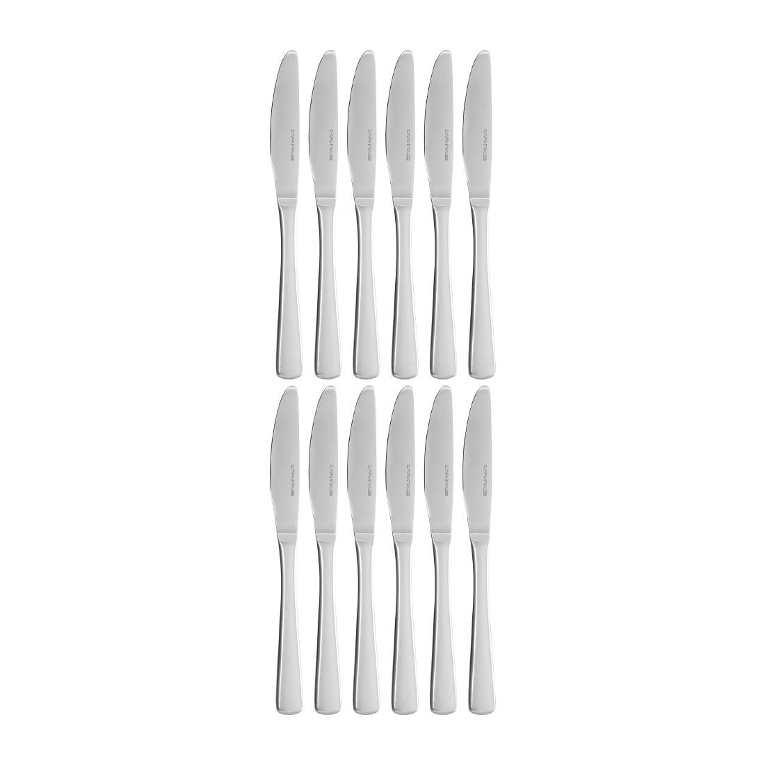 Olympia Clifton Table Knife Stainless Steel (12 Pack) • PAS-C442