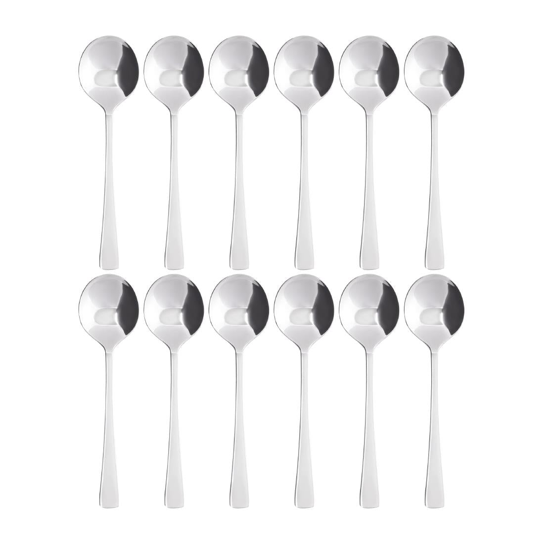 Olympia Clifton Soup Spoon Stainless Steel (12 Pack) • PAS-C445