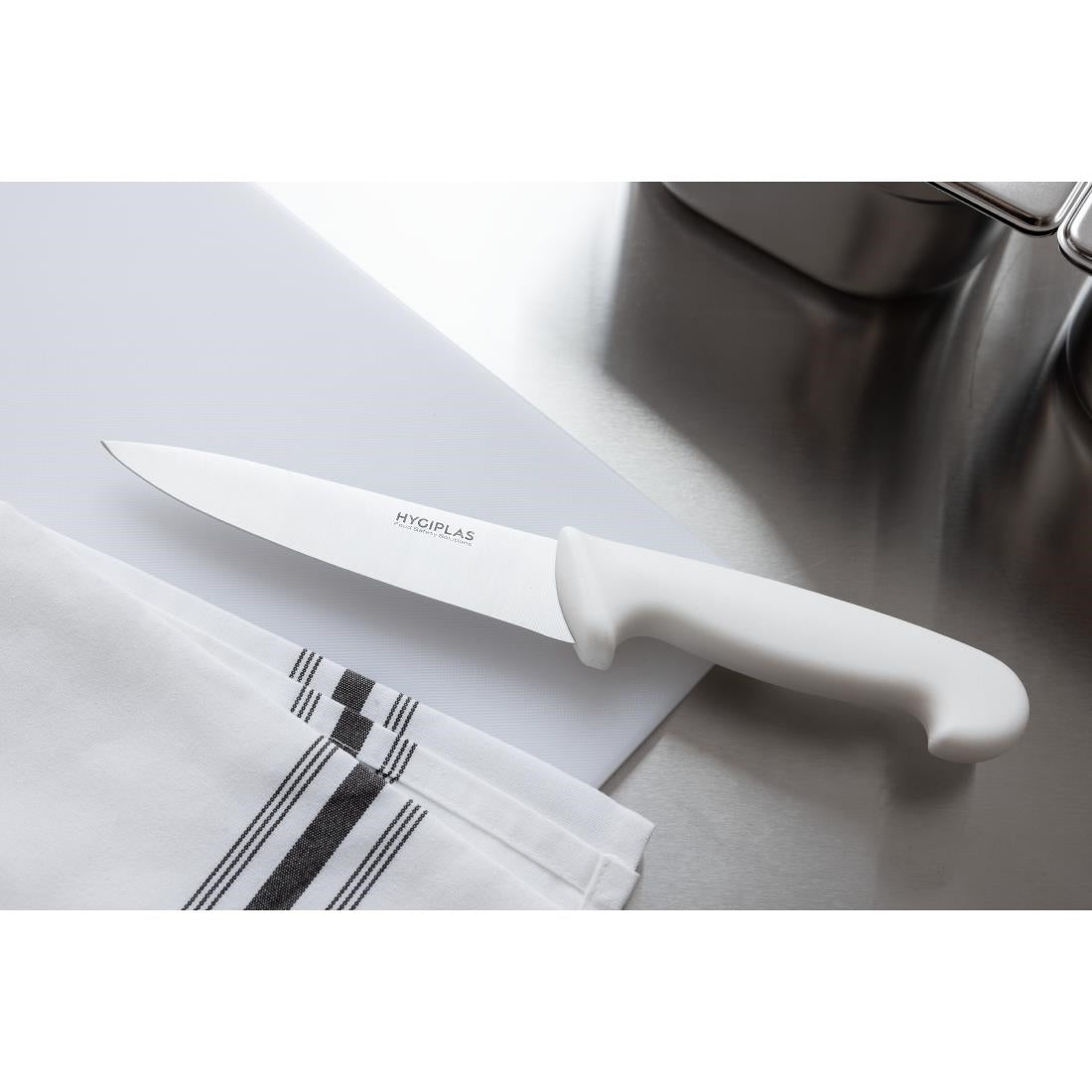 Hygiplas Chefs Knife White 160mm • PAS-C871