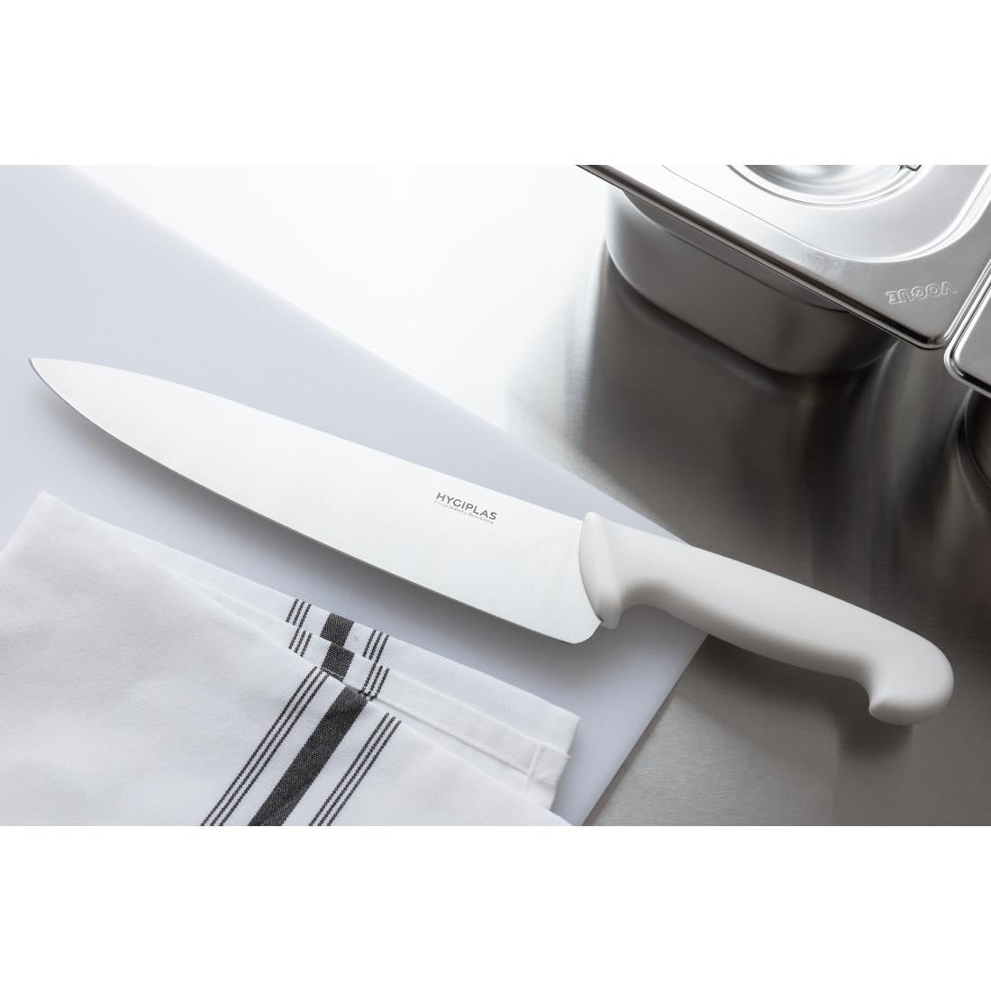 Hygiplas Chefs Knife White 250mm • PAS-C879