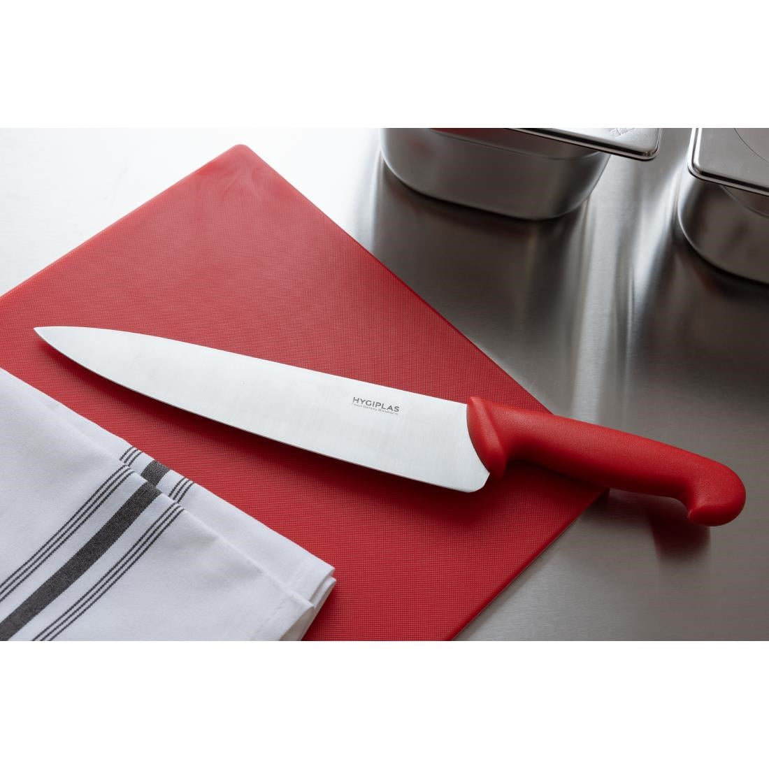 Hygiplas Chef Knife Red 250mm • PAS-C886