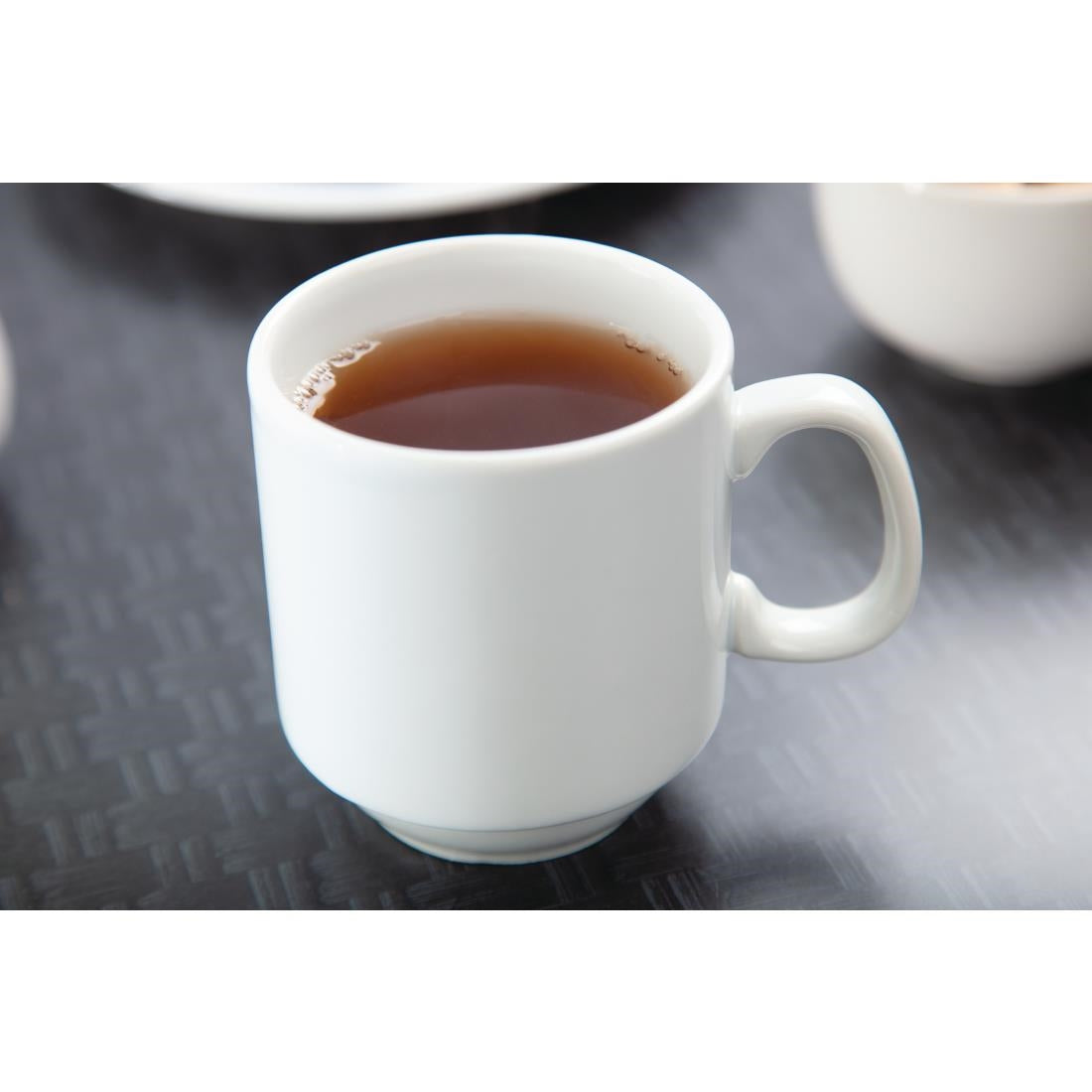 Olympia Whiteware Stacking Mug 285ml (12 Pack) (Capacity: 285ml. Pack quantity: 12) • PAS-CB461