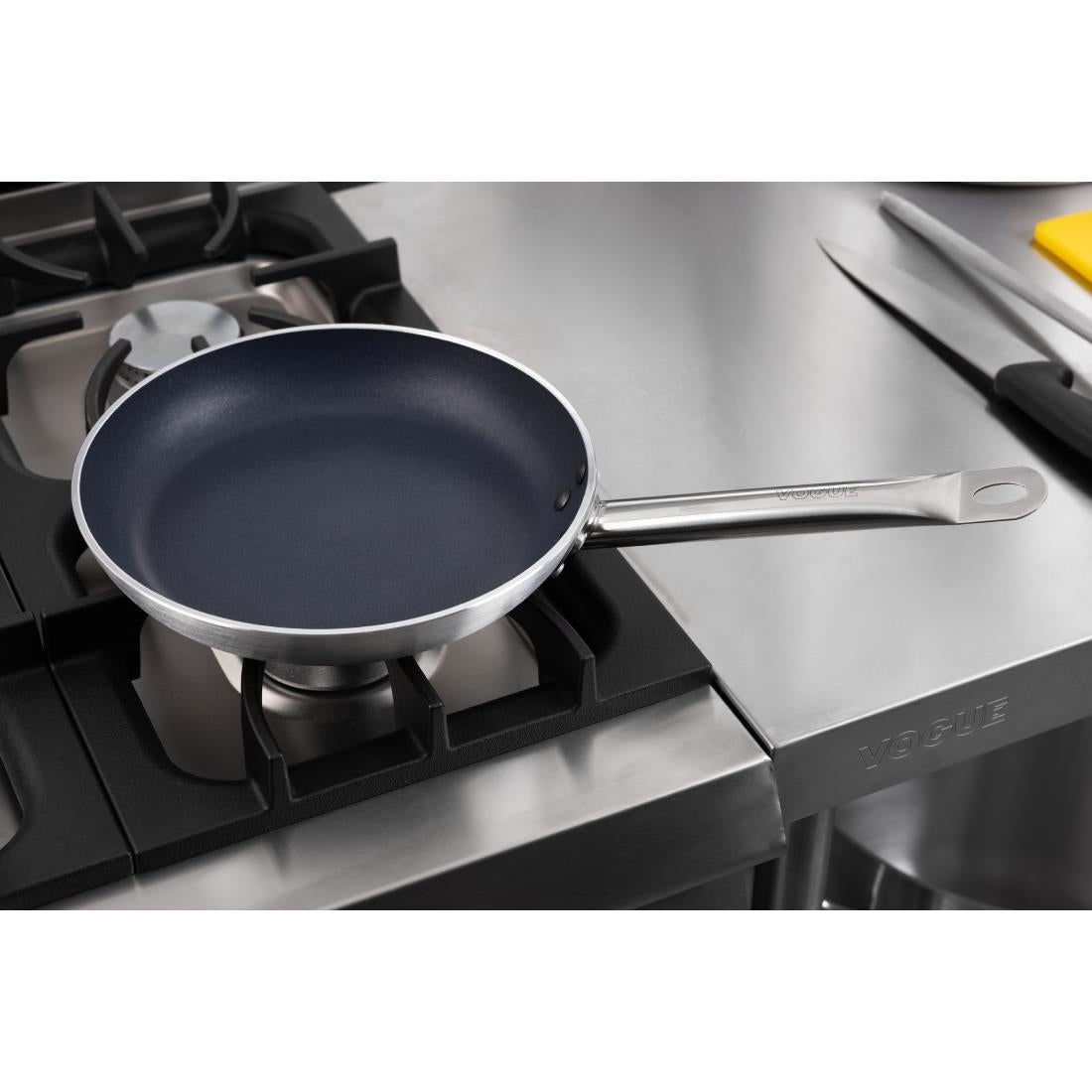 Vogue Aluminium Non-Stick Teflon Induction Frying Pan 260mm • PAS-CB901