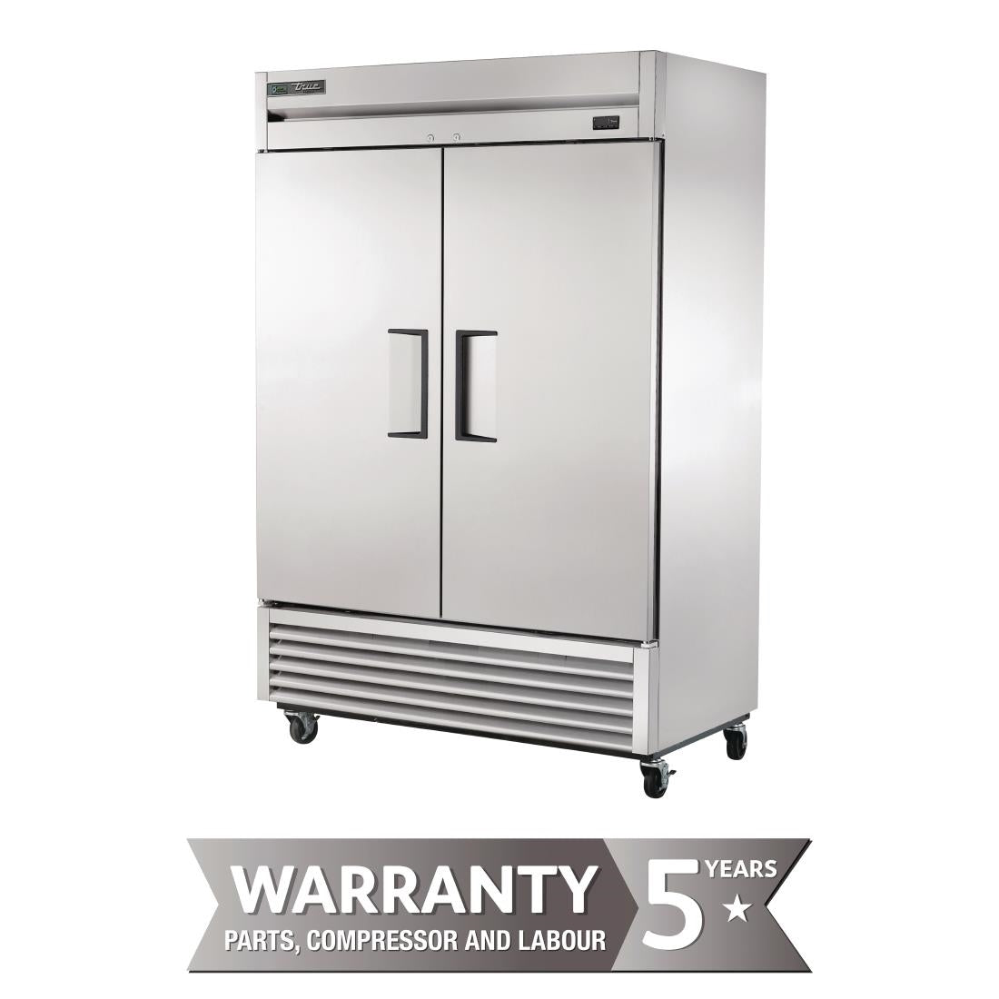 True Upright 2 door Freezer Stainless Steel - 1388Ltr • PAS-CC229-A