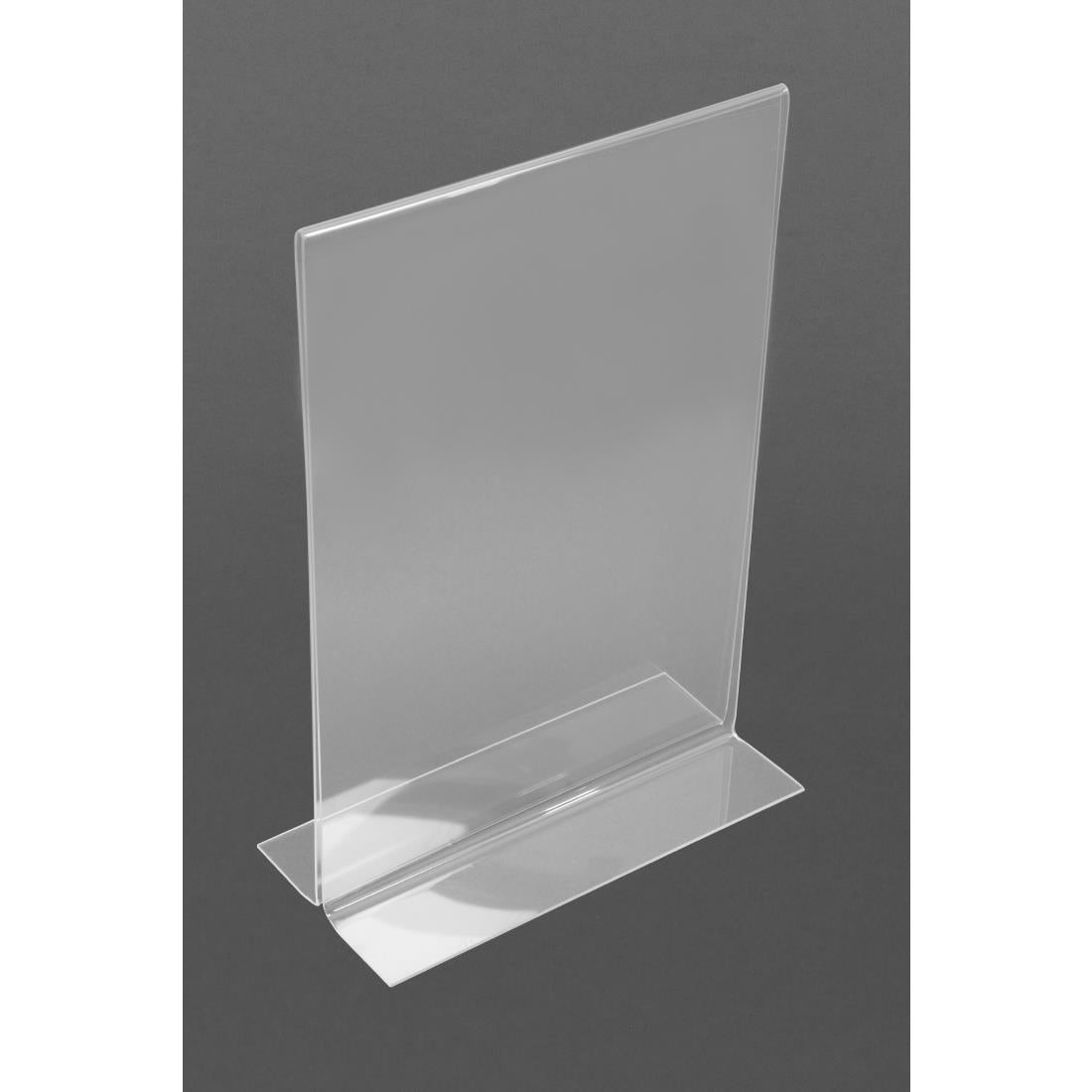 Olympia Menu Holder Acrylic A4 • PAS-CC447