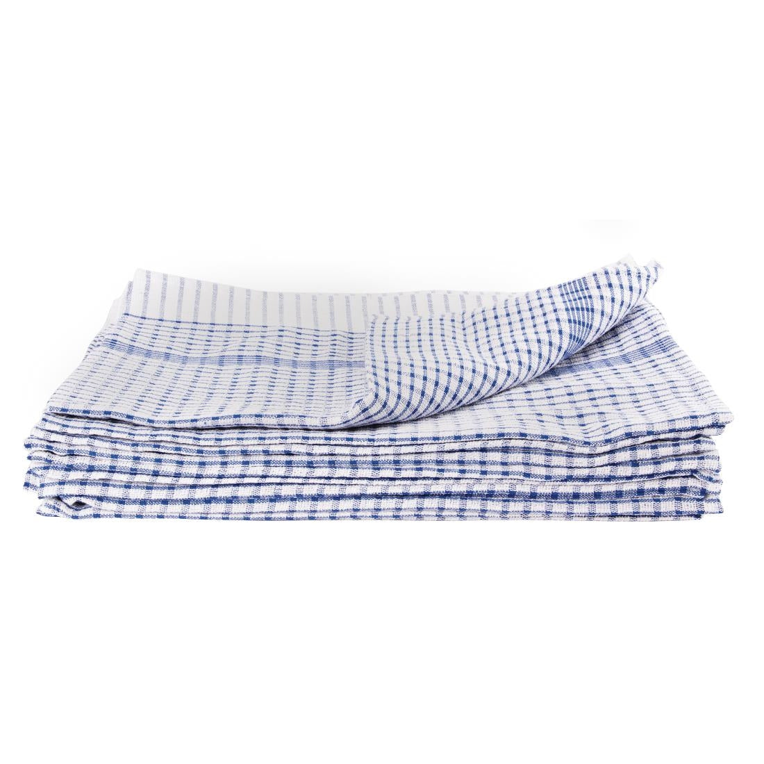 Vogue Wonderdry Blue Tea Towels (10 Pack) • PAS-CC596