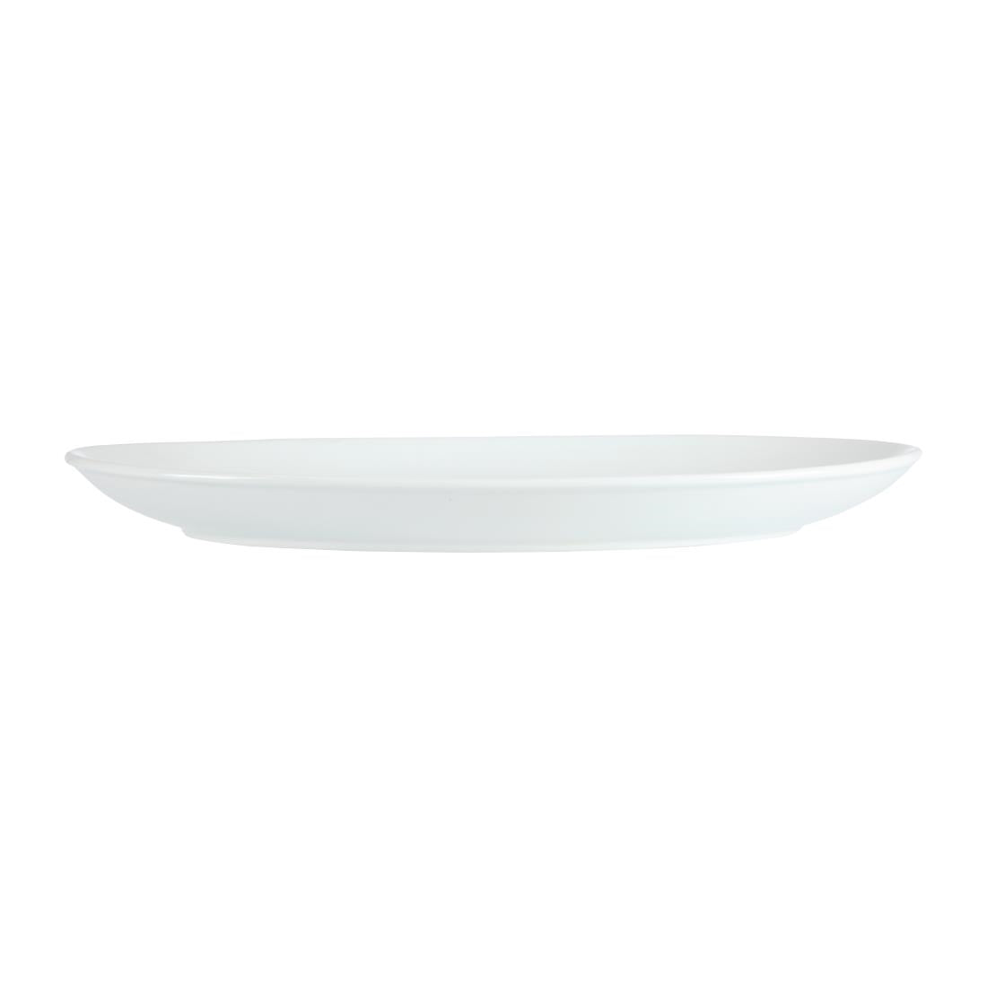 Olympia Whiteware French Deep Oval Plate White - 500mm • PAS-CC892