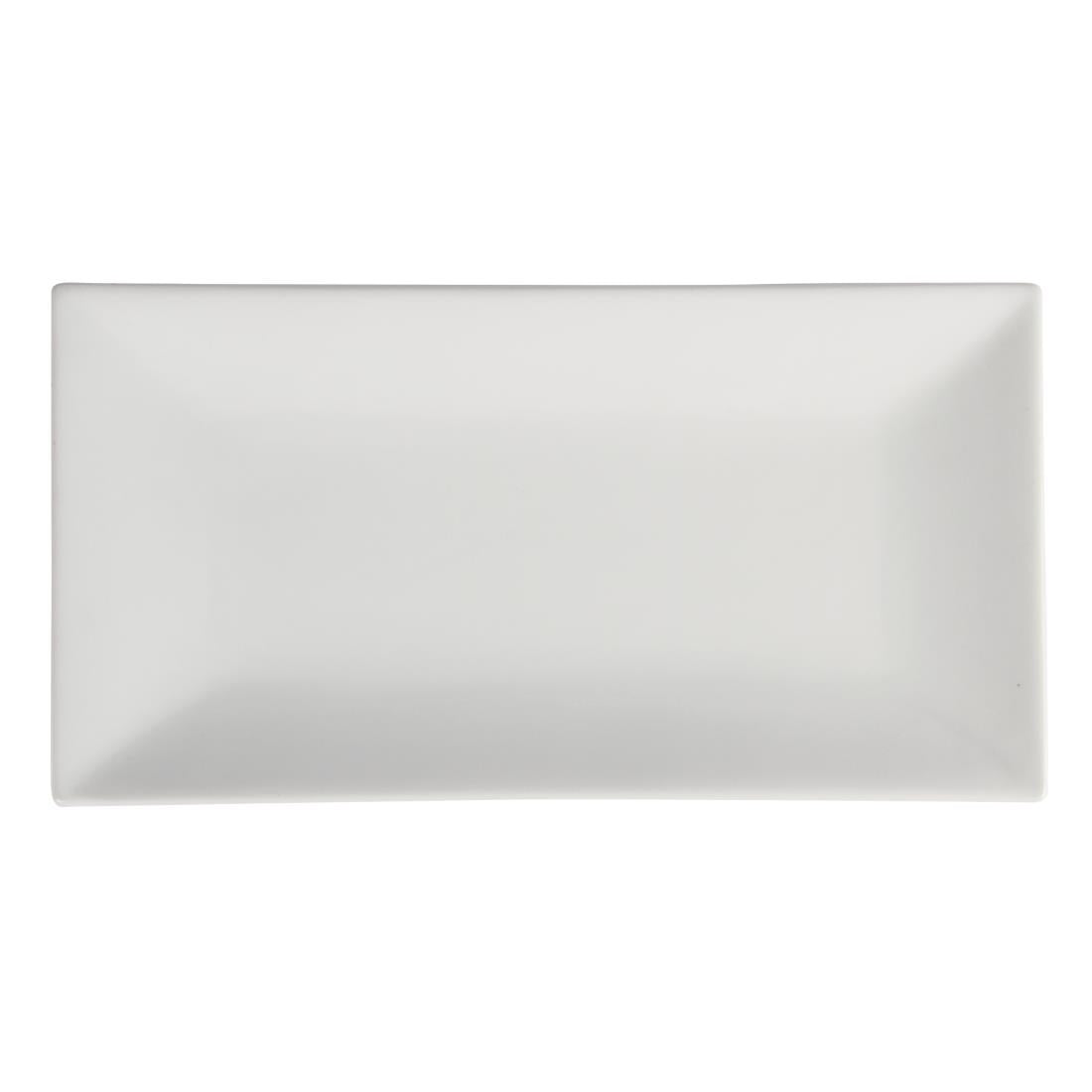 Olympia Whiteware Serving Platters Rectangle Platter - 380x200mm (Size: 380(W) x 200(L)mm. Box Quantity: 1) • PAS-CC896