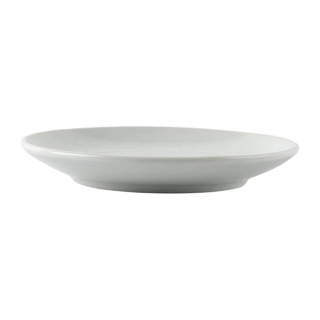 Olympia Whiteware Elegant Saucers 148mm (12 Pack) (Pack of 12) • PAS-CD737