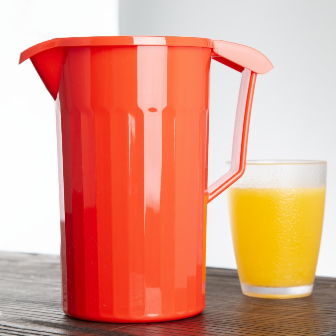 Olympia Kristallon PC Jug Red - 1.4Ltr 47.33fl oz • PAS-CE281