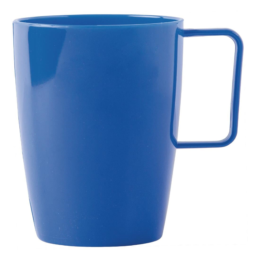 Olympia Kristallon PC Handled Beaker Blue - 284ml 9.6fl oz (12 Pack) • PAS-CE288