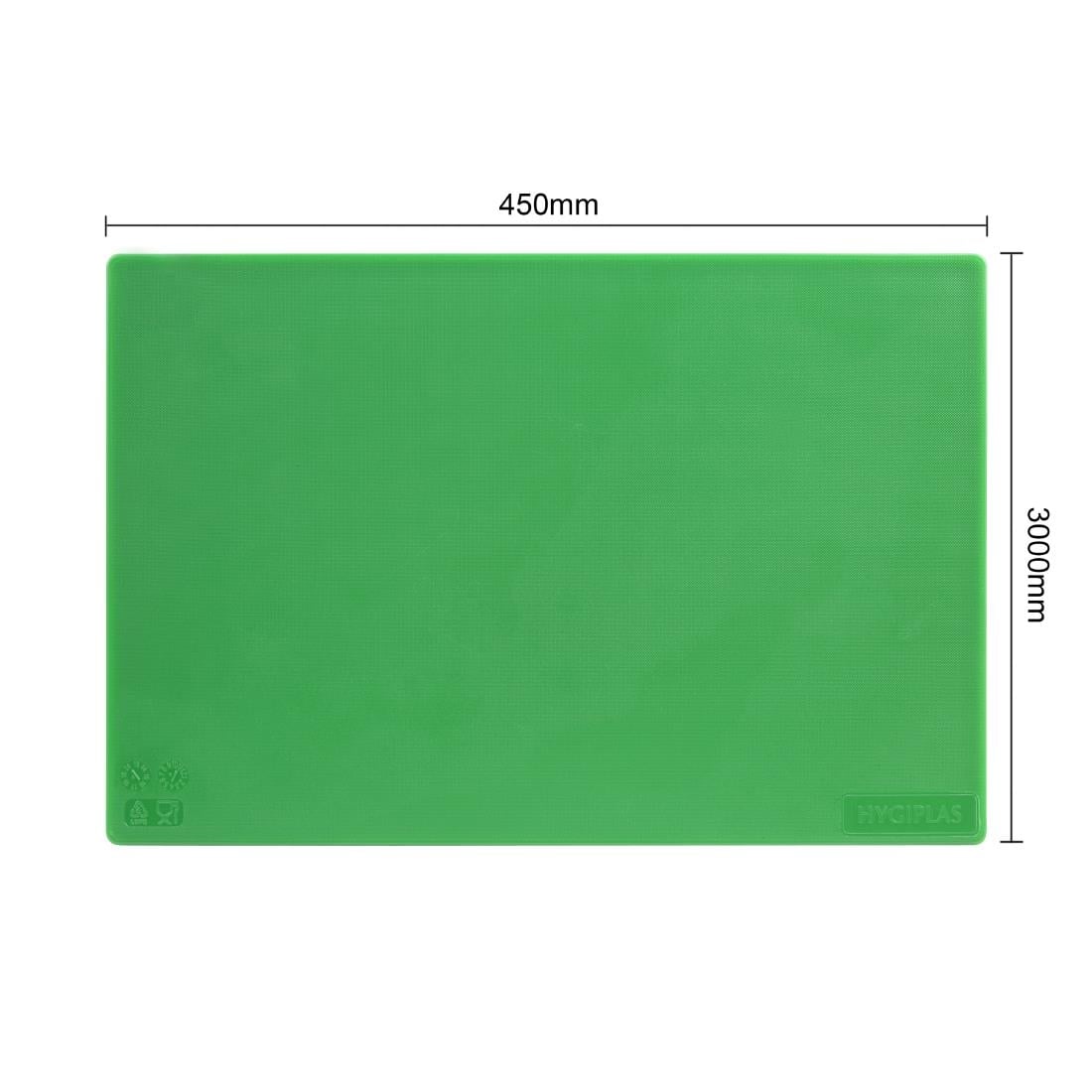 Hygiplas AntiBacterial Low Density Chopping Boards 450x300x10mm (7 Pack) • PAS-CH046