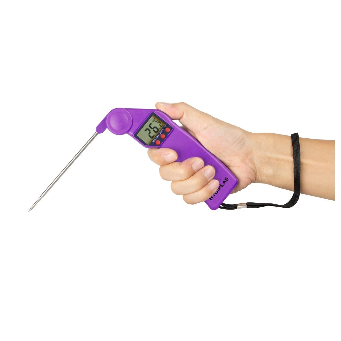 Hygiplas Easytemp Colour Coded Purple Probe Thermometer • PAS-CH739