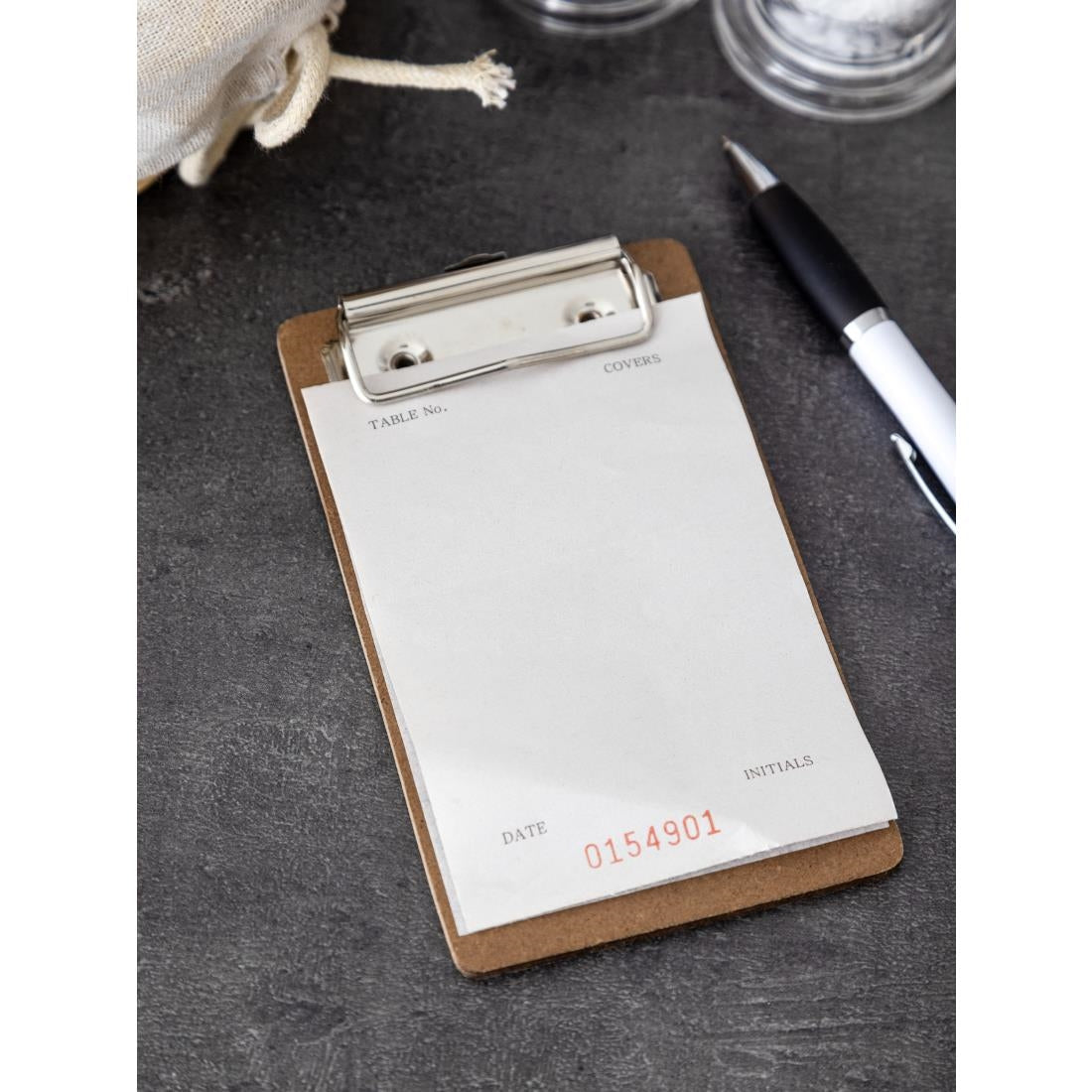 Olympia Bill Presenter Mini Clipboard (Size: 150(H) x 90(W)mm / 5.9x3.5") • PAS-CN503