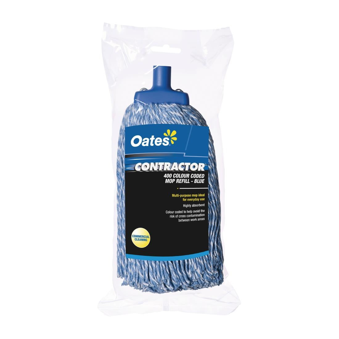 Oates Contractor Cleaning Mop Head Blue • PAS-CS393