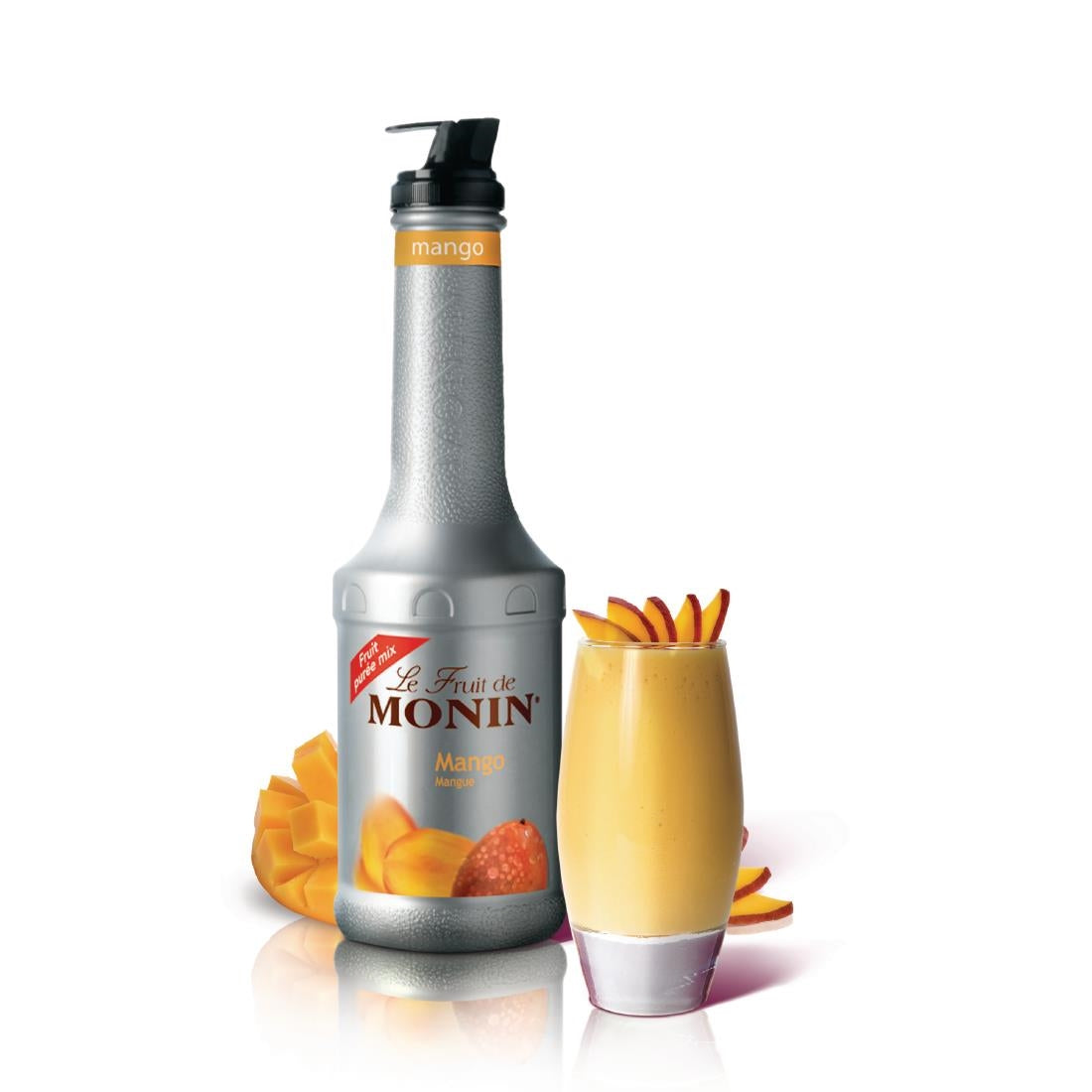 Monin Fruit Puree Mango 1Ltr • PAS-CS841
