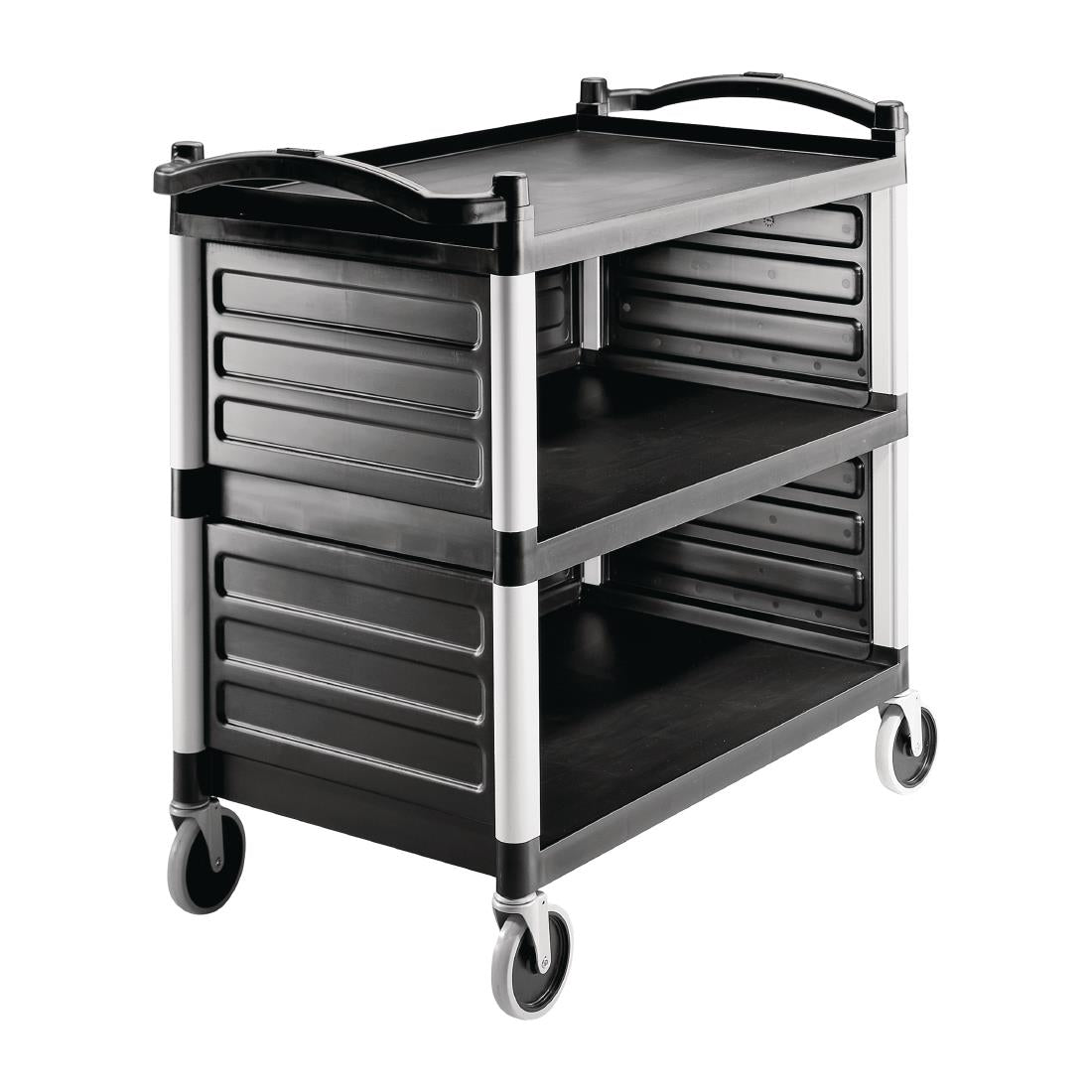 Cambro Single Panel Kit for large KD Utility Carts - Black • PAS-CT418