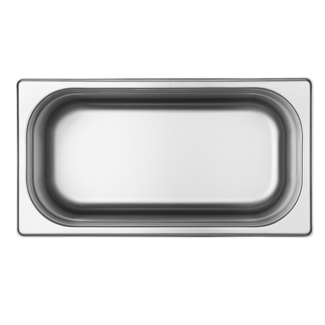 Vogue Heavy Duty Stainless Steel GN - 1/3 100mm • PAS-CU514
