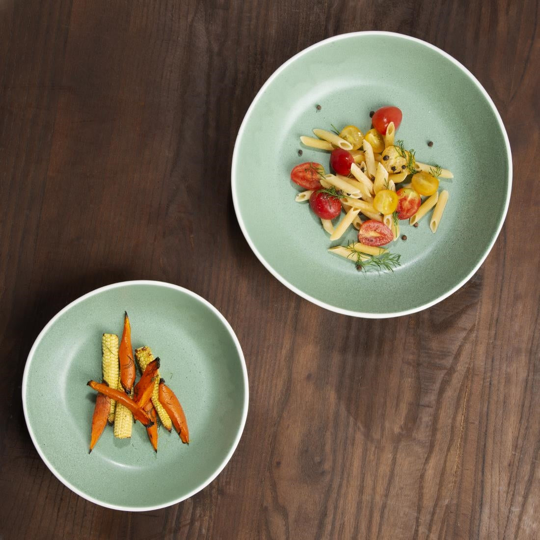 Olympia Chia Green Coupe Bowl - 220mm (4 Pack) • PAS-CX954