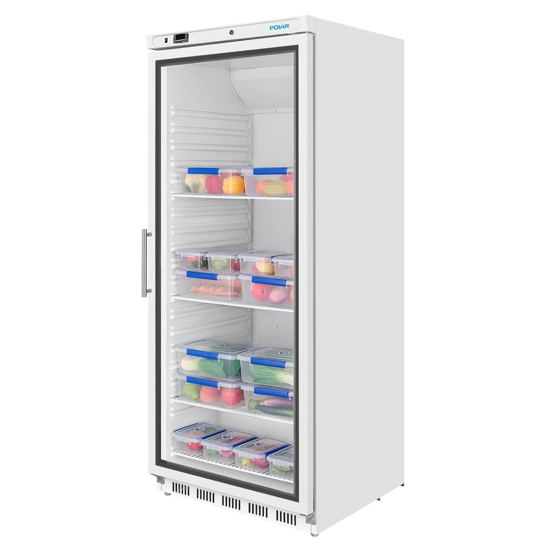 Polar C-Series Upright Display Fridge 600Ltr White • PAS-CZ787-A