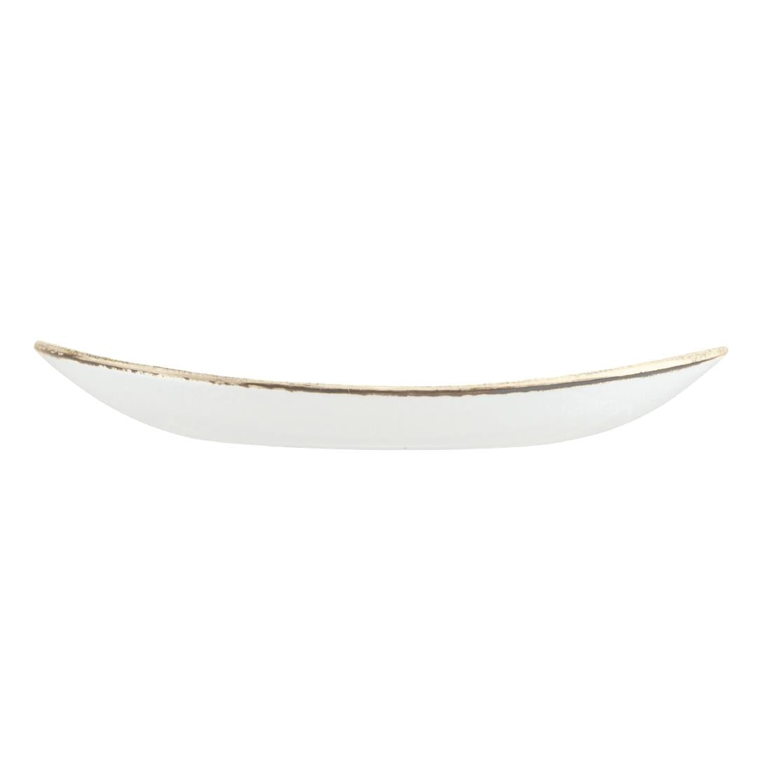 Churchill Studio Prints Homespun Charcoal Black Large Oval Coupe Plate 270 x 299mm • PAS-DA267