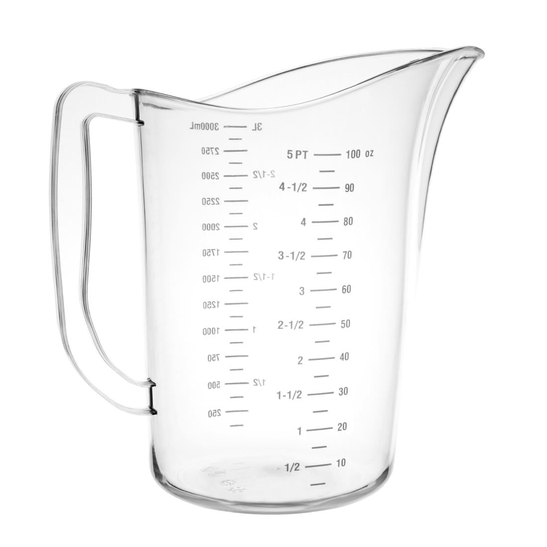 Vogue Polycarbonate Measuring Jug 3Ltr • PAS-DB453